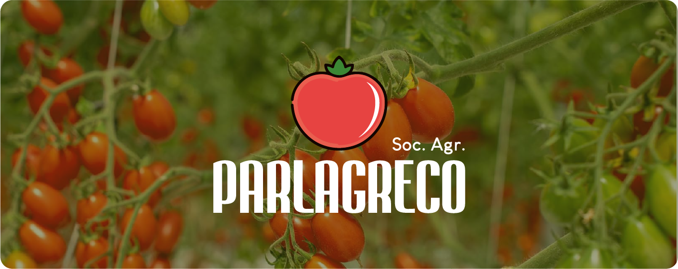 Brand identity per F.lli Parlagreco: logo, sito web, brochure e biglietti da visita che raccontano un’azienda agricola moderna e autentica